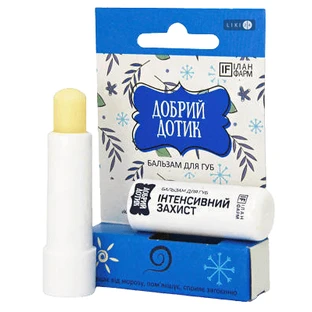 Бальзам для губ Доброе прикосновение интенсивная защита, 4,6 г