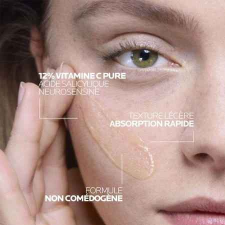 Подарунковий набір La Roche-Posay Toleriane Сироватка для обличчя проти зморшок C12 + Сонцезахисний крем Anthelios SPF50+ 45 мл: ціни та характеристики