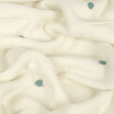 BabyMatex, бамбуковое одеяло с декоративными шариками Акцент, 80 см x 100 см, кремовый: цены и характеристики
