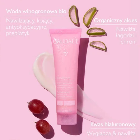 Caudalie VinoHydra, увлажняющий крем-гель для лица, 60 мл: цены и характеристики