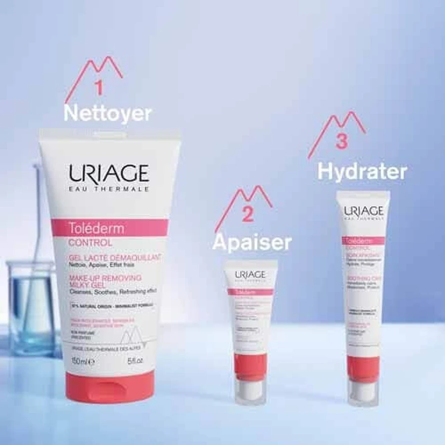 Uriage Tolederm Молочний гель для догляду за чутливою шкірою 150 мл: ціни та характеристики