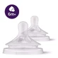 Avent Natural Response Силиконовые соски для густых жидкостей, поток для новорожденных 6 месяцев + x2