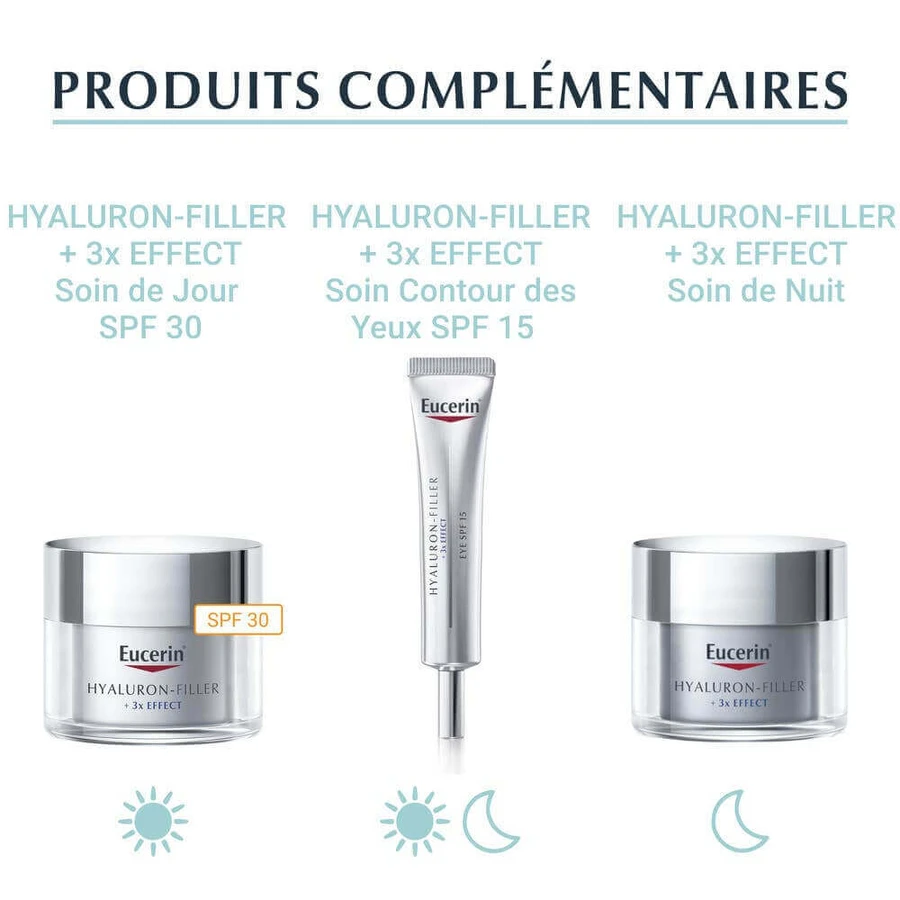 Eucerin Hyaluron-Filler + 3x Effect Увлажняющий бустер 30 мл: цены и характеристики