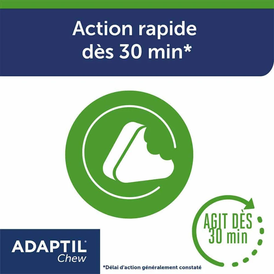 Ceva Adaptil Антистрес заспокійливі ласощі для собак 30 жуйок: ціни та характеристики