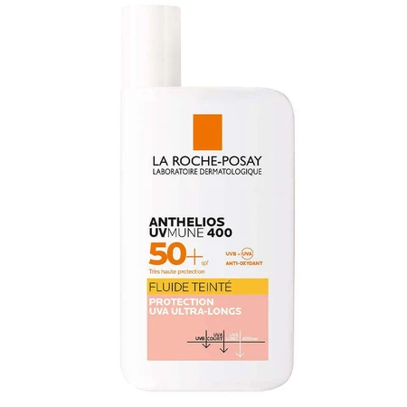 La Roche-Posay Anthelios Fluid Uvmune 400 Spf50+ Tinted Protection with Perfume 50ml: цены и характеристики