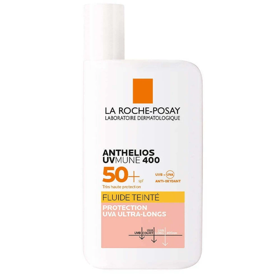 La Roche-Posay Anthelios Fluid Uvmune 400 Spf50+ Tinted Protection with Perfume 50ml: цены и характеристики