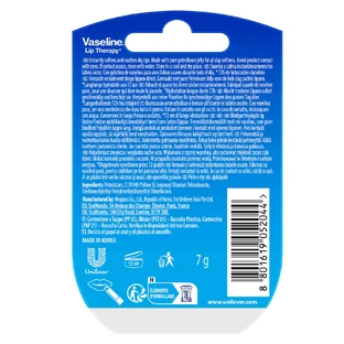 Вазеліновий бальзам для губ Vaseline Lip Therapy Original, бальзам для губ, 7 г