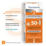 Pharmaceris S Spectrum Protect, защитный крем широкого спектра SPF 50+, 50 мл + семейная игра Dobble бесплатно: цены и характеристики