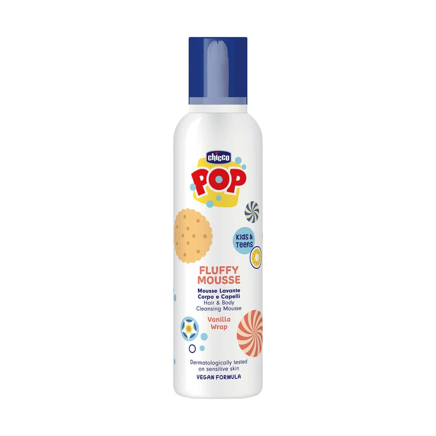Шампунь и гель для душа для детей и подростков Chicco Pop, Ванильное пирожное, 200 мл, Chicco: цены и характеристики