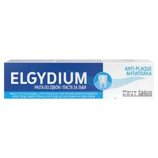 Набір паст проти зубного нальоту Elgydium, 2 x 75 мл.