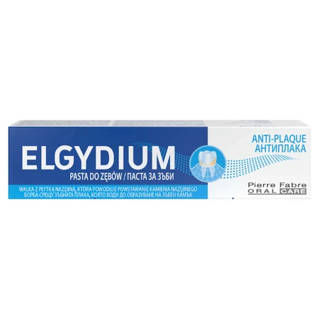 Набір паст проти зубного нальоту Elgydium, 2 x 75 мл.: ціни та характеристики