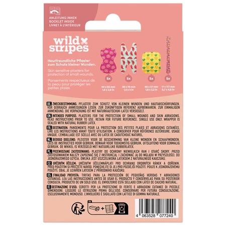 Wild Stripes Finger Flexi, пластирі для пальців, 20 шт.: ціни та характеристики