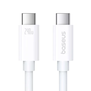Кабель Baseus Superior 2 CB000066 USB-C / USB-C USB4 240W 1.8m - белый