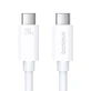 Кабель Baseus Superior 2 CB000066 USB-C / USB-C USB4 240W 1.8m - белый