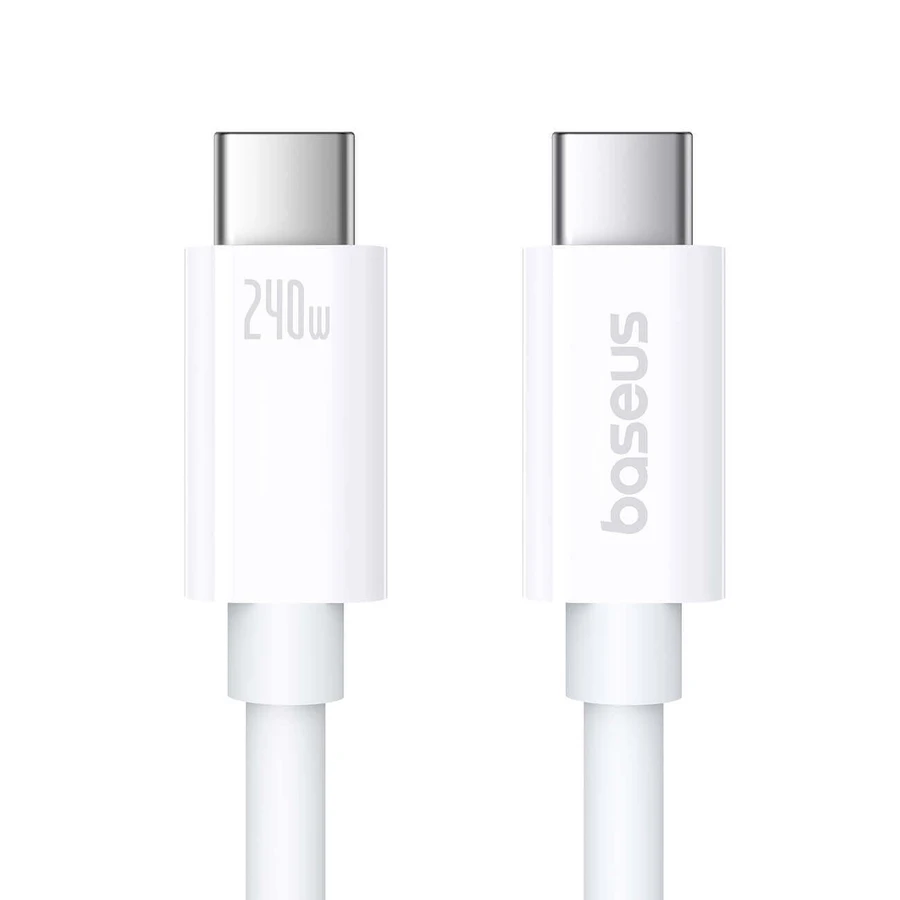 Кабель Baseus Superior 2 CB000066 USB-C / USB-C USB4 240W 1.8m - белый: цены и характеристики