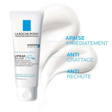 La Roche-Posay Lipikar Восстанавливающий бальзам тройного действия AP+m 75 мл: цены и характеристики