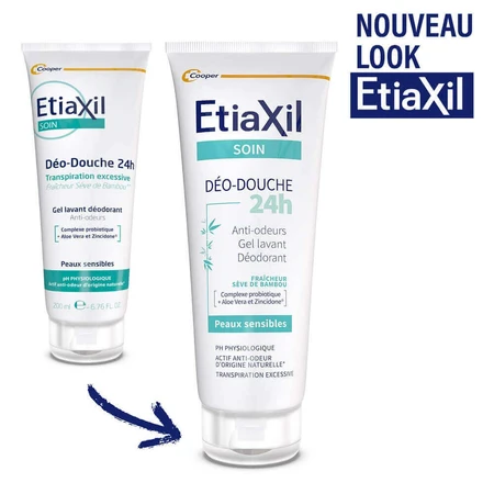 Etiaxil Дезодорант для душа 24 часа Бамбуковый сок Чувствительная кожа 200 мл: цены и характеристики