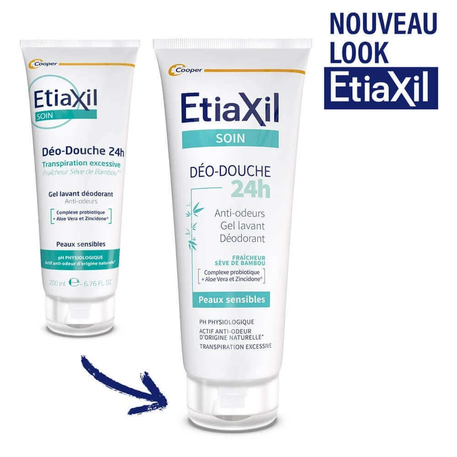 Etiaxil Дезодорант для душа 24 часа Бамбуковый сок Чувствительная кожа 200 мл: цены и характеристики
