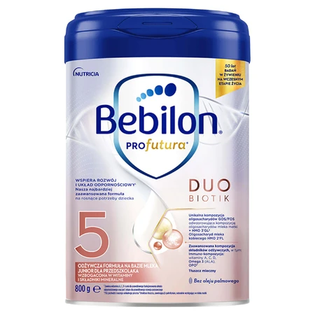 Набір Bebilon Profutura DuoBiotik 5, поживна молочна суміш, для дошкільнят, 2 х 800 г: ціни та характеристики