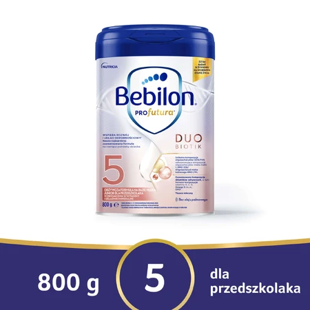 Набір Bebilon Profutura DuoBiotik 5, поживна молочна суміш, для дошкільнят, 2 х 800 г: ціни та характеристики
