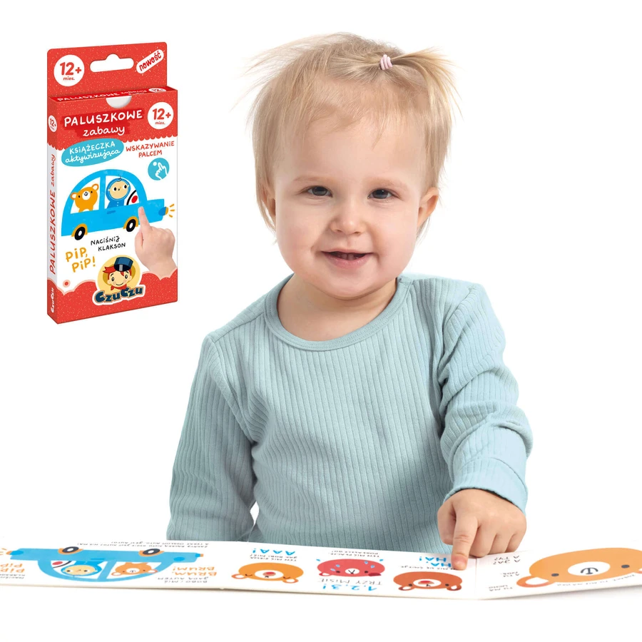 CzuCzu Fingerplays, книжка-розвивалка для дітей, від 12 місяців: ціни та характеристики