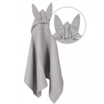 BabyMatex, Покрывало для ванной Prestige Bunny из вафельного хлопка, 70 см x 140 см, серое: цены и характеристики