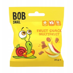 Мультифруктові желейні рулетики Bob Snail, 20 г