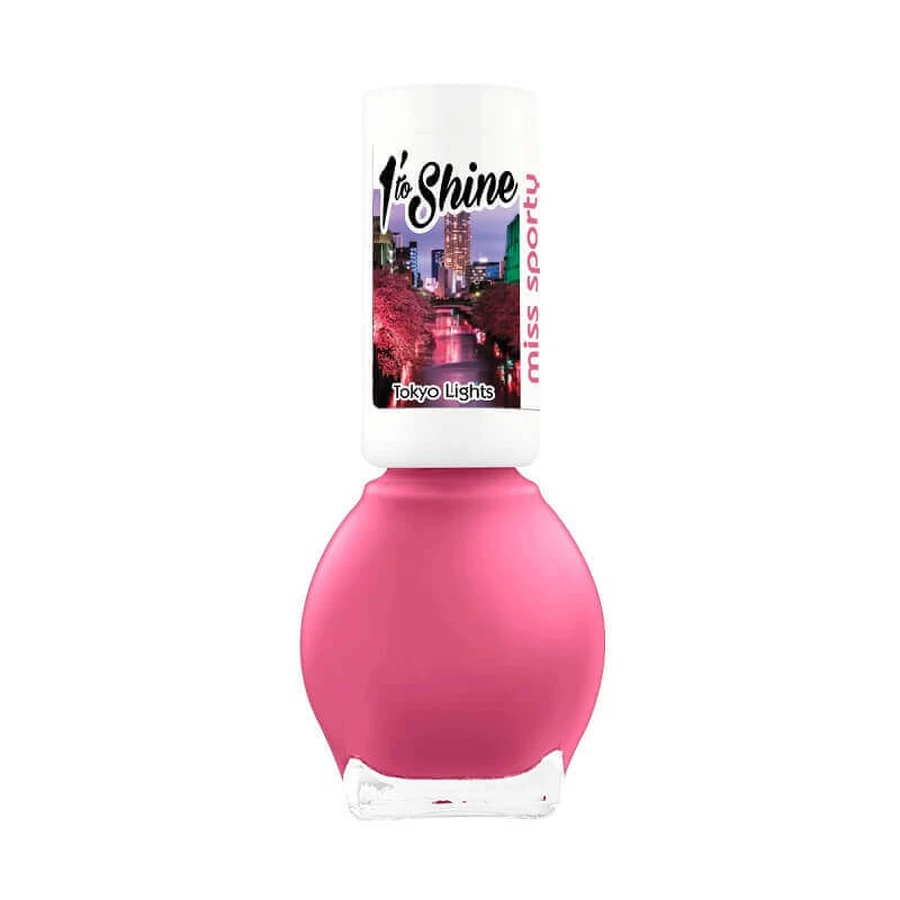 Miss Sporty 1 Minute to Shine Лак для нігтів 635 Tokyo Lights, 7 мл: ціни та характеристики