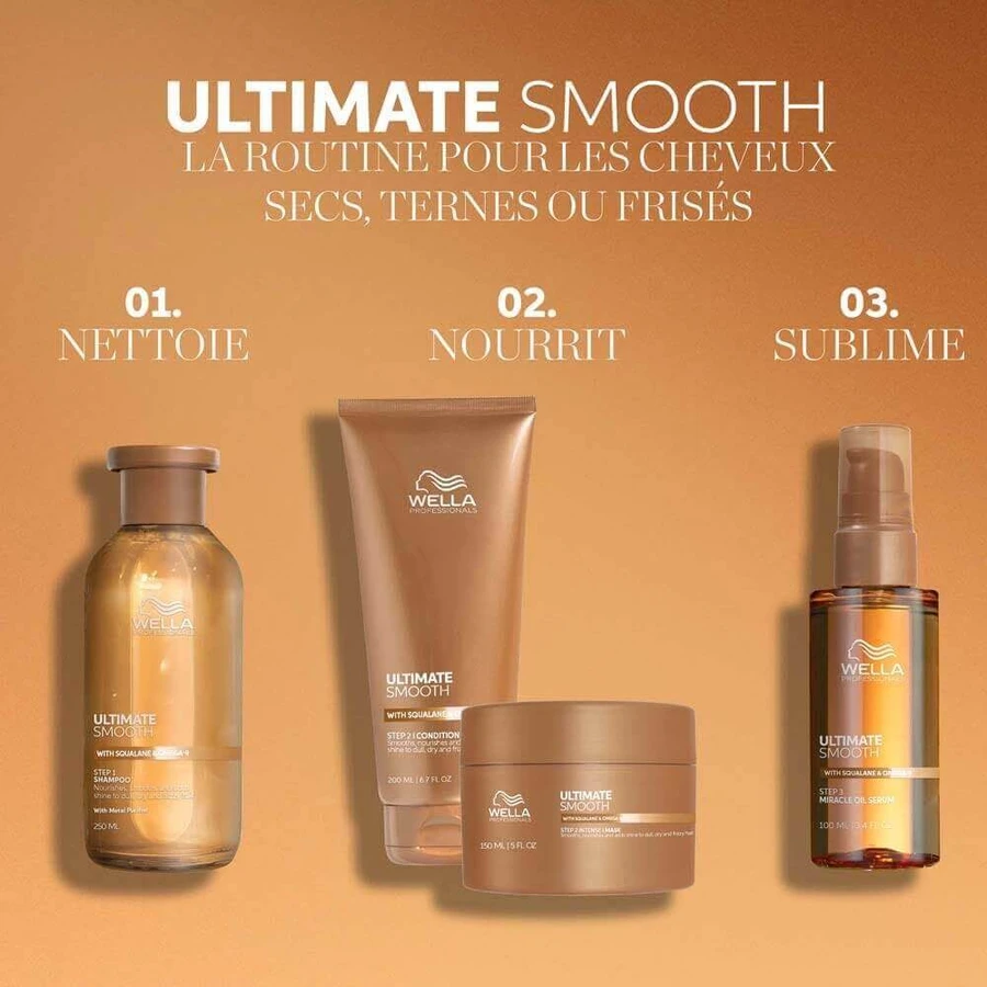 Wella Professionals Ultimate Smooth Живильний кондиціонер для сухого, тьмяного або кучерявого волосся 1л: ціни та характеристики