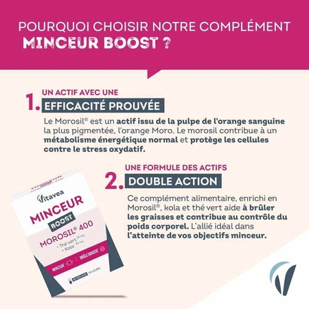 Vitavea Santé Boost Minceur Схуднення 40 капсул: ціни та характеристики