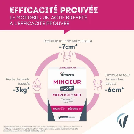 Vitavea Santé Boost Minceur Схуднення 40 капсул: ціни та характеристики