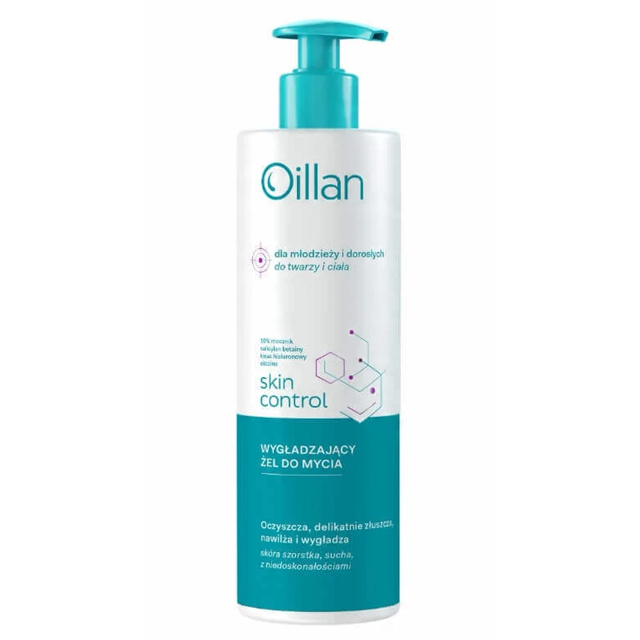 Oillan Skin Control Розгладжуючий ополіскувач для тіла та обличчя з 10% сечовиною, 400 мл: ціни та характеристики