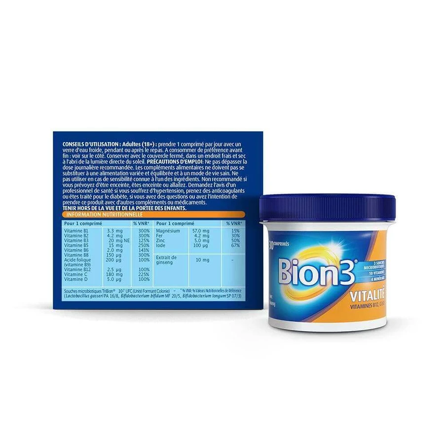 Bion3 Vitality 30 таблеток: цены и характеристики