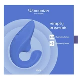 Womanizer Импульсный и смешанный воздушный стимулятор Point-G Blue
