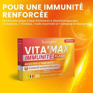 Santarome Vita'max Boost for Flash Immunea 30 таблеток