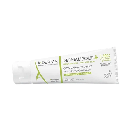 A-Derma Dermalibour+ CICA-крем реструктуризуючий очищаючий для подразненої шкіри 50мл: ціни та характеристики