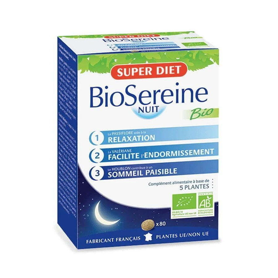 Superdiet Biosereine Night Bio 80 таблеток: ціни та характеристики