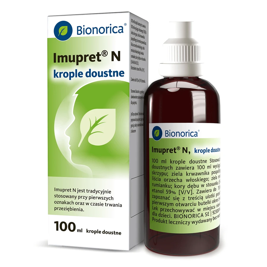 Imupret N, picături orale, 100 мл: цены и характеристики