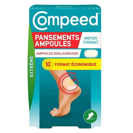 Повязки для мозолей Compeed Extreme среднего размера x10: цены и характеристики