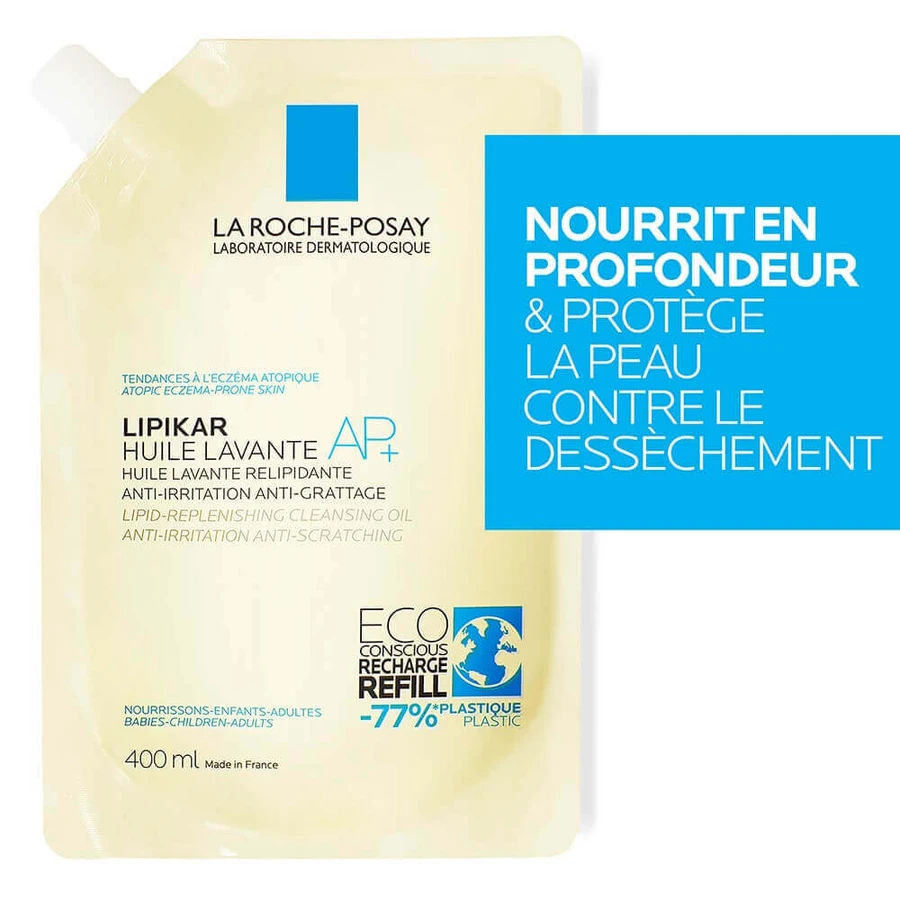 La Roche-Posay Lipikar Очищающее масло Relipidating Atopic Skin AP+ Eco-Refill 400 мл: цены и характеристики
