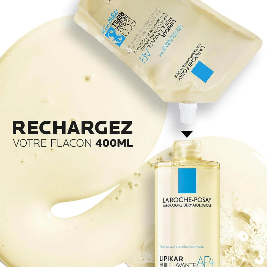 La Roche-Posay Lipikar Очищающее масло Relipidating Atopic Skin AP+ Eco-Refill 400 мл: цены и характеристики