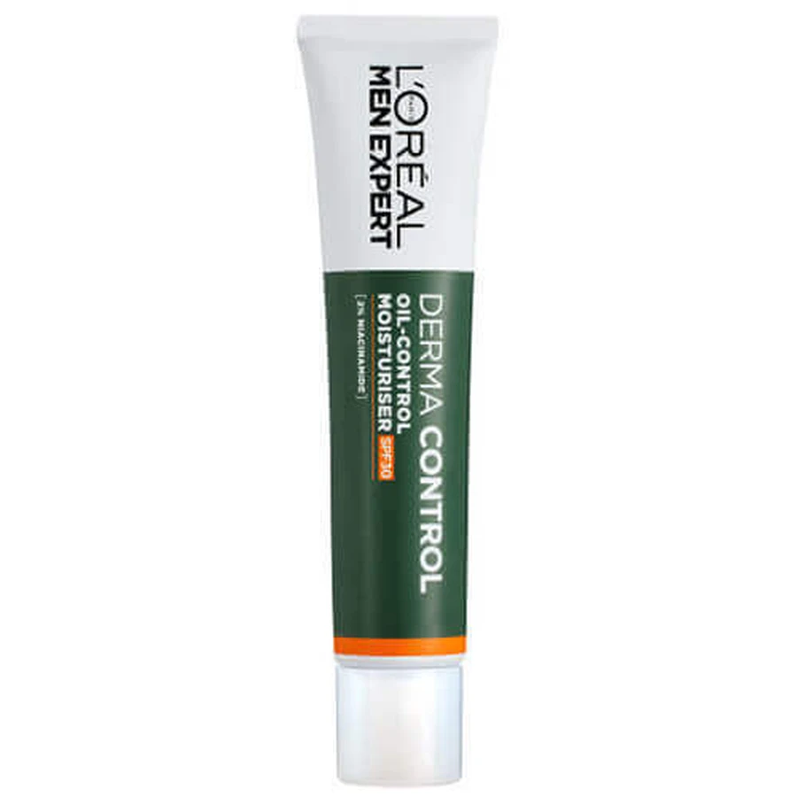 L'Oreal Men Expert Derma Control, увлажняющий крем, регулирующий избыток кожного сала, SPF 30, 40 мл: цены и характеристики