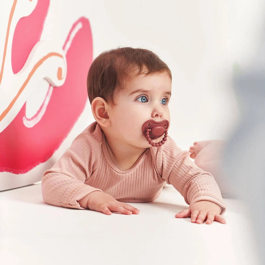 Luu Kids, пустушка, позиціонуюча, силіконова, марокканський рожевий, 3-6 місяців, 1 шт.: ціни та характеристики