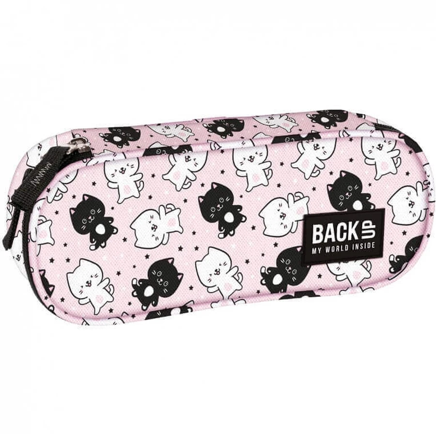 Пенал для олівців BackUp, Pussycat rose, 1 шт.: ціни та характеристики
