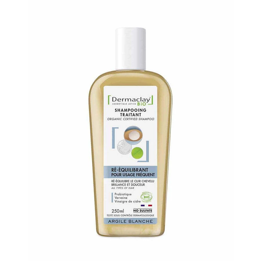 Dermaclay Шампунь BIO Probiotique для частого використання Argilla Blanc 250 мл: ціни та характеристики
