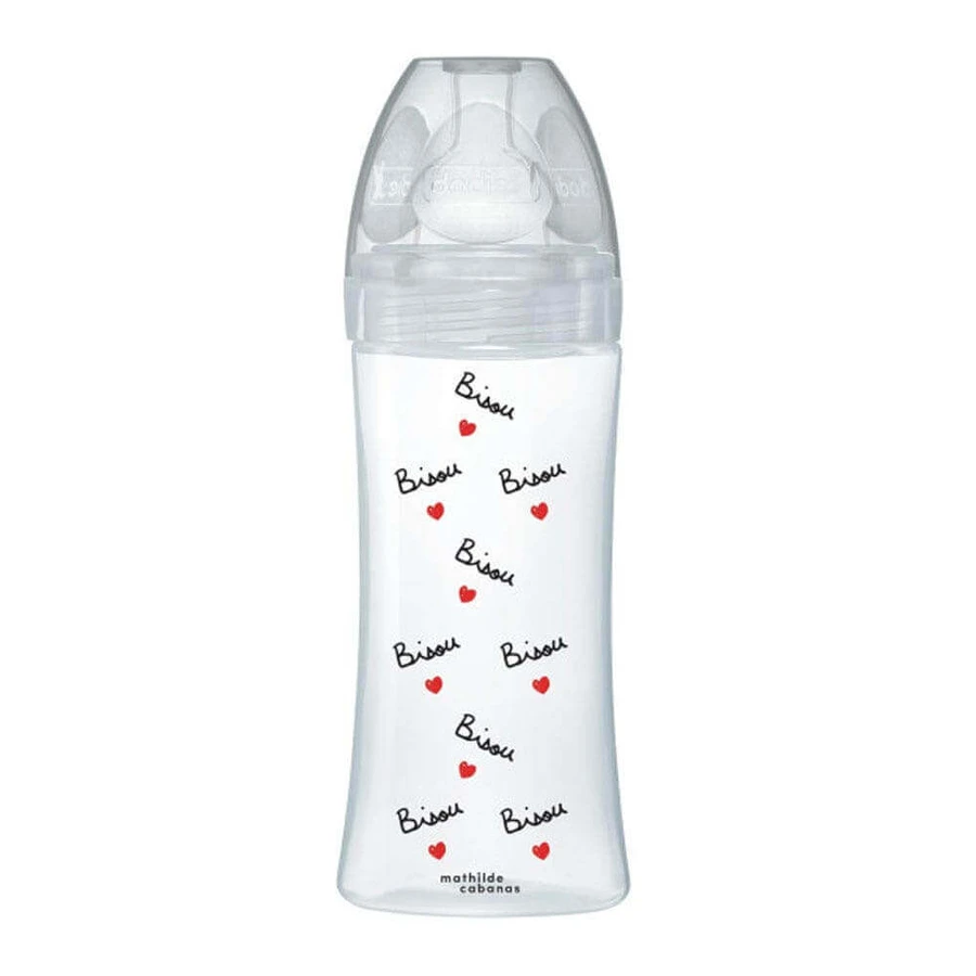Dodie Sensation+ Бутылочка с плоской соской поток 2 Anti Colic 0-6 месяцев 330 мл Mathilde Cabanas Collection: цены и характеристики