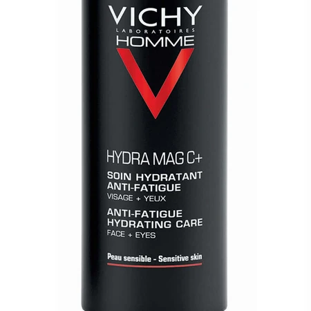 Vichy Чоловічий противтомний зволожуючий крем для обличчя та очей Hydra Mag C+ Sensitive Skin 50 мл: ціни та характеристики
