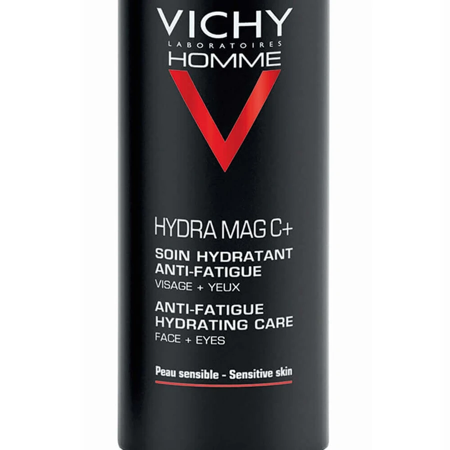 Vichy Чоловічий противтомний зволожуючий крем для обличчя та очей Hydra Mag C+ Sensitive Skin 50 мл: ціни та характеристики