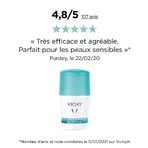 Vichy Дезодорант-антиперспирант ролл-он 2х50 мл: цены и характеристики