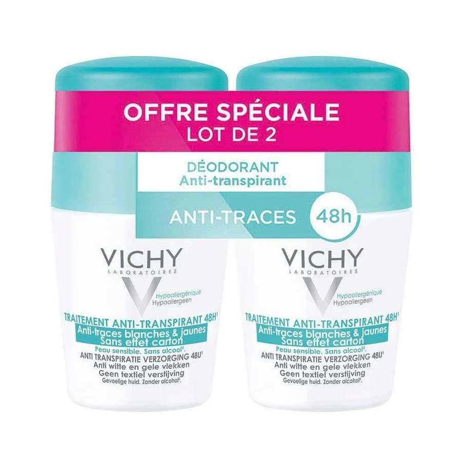 Vichy Дезодорант-антиперспирант ролл-он 2х50 мл: цены и характеристики